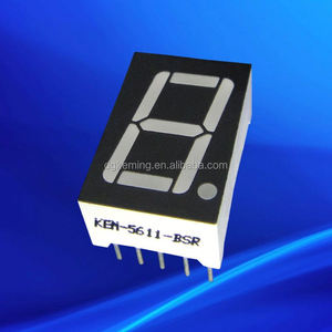 Pantalla LED de un Solo Dígito Digitron 5611 Estándar, Visualización de 7 Segmentos - Product Image 1