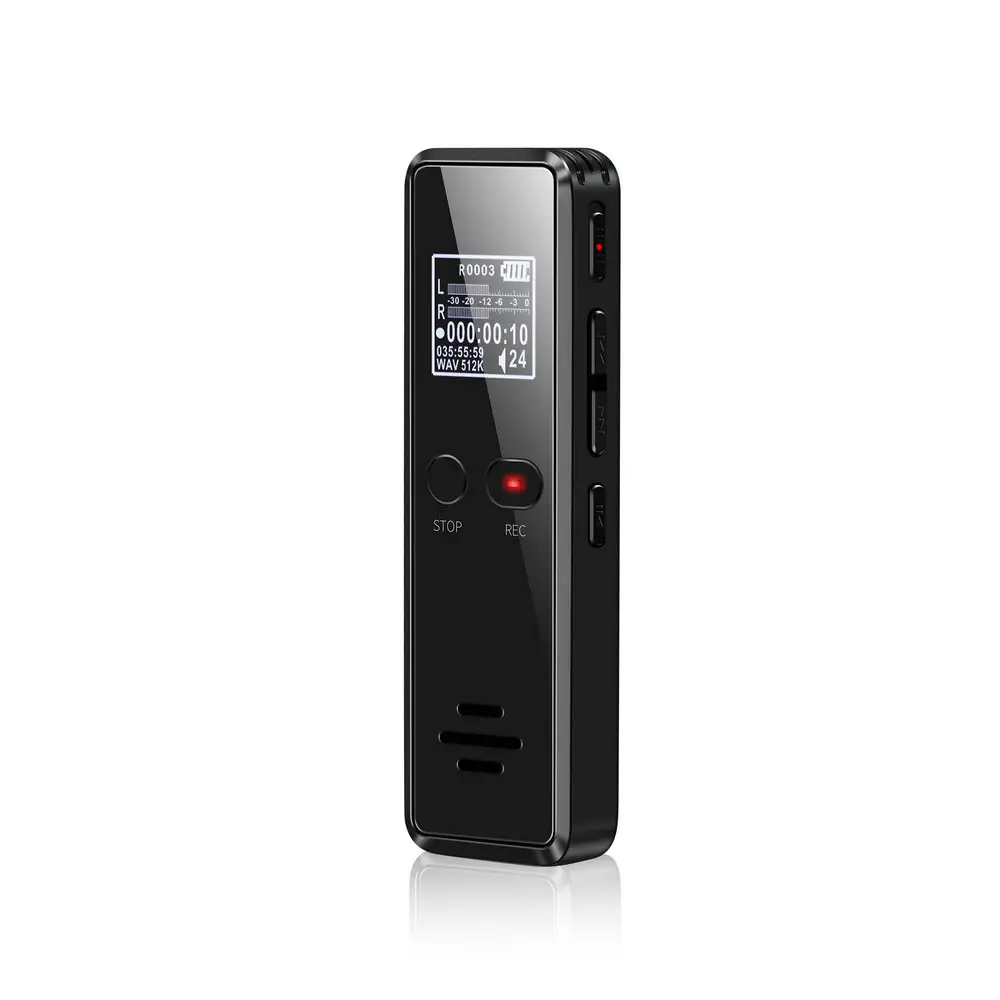 V90 Professional Sound Audio Recording Microphone Studio Detective Digital Mini Pocket Voice Recorder