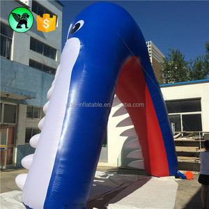 Trang Trí Sự Kiện Thiết Kế Mới Cổng Vòm Bơm Hơi Vòm Cá Mập Bơm Hơi Tùy Chỉnh 6.4mX6.3m A2947 - Product Image 4