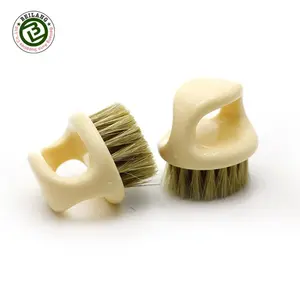 Escova de cabelo para interior/couro/teto/painel/painel, ferramenta de limpeza de cerdas macias, detalhamento automático para o carro, escova de cabelo