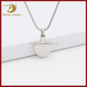 Memorial de La <span class=keywords><strong>Abuela</strong></span> y El Abuelo Corazón Cenizas de Cremación Recuerdo Colgante <span class=keywords><strong>Collar</strong></span> de La Joyería - Product Image 3