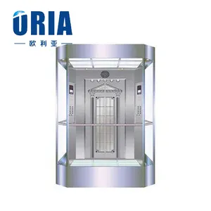 ORIA Sightseeing Usage Lift Electrical Observation Elevator with Panoramic Glass Wall