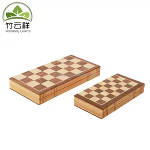 Международная деревянная шахматная доска