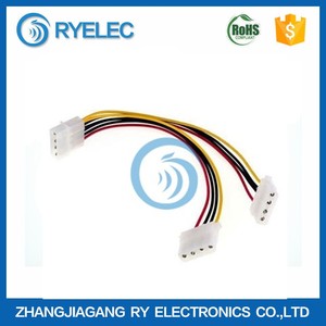 2-wege/4-pin NETZTEIL Power Splitter Kabel, LP4 Molex 1 bis 2 - Product Image 1