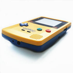 Carcasa para Consola <span class=keywords><strong>Gameboy</strong></span> Color, Versión <span class=keywords><strong>Mario</strong></span>, Transparente, Naranja, Amarillo y Azul, para GBC - Product Image 3