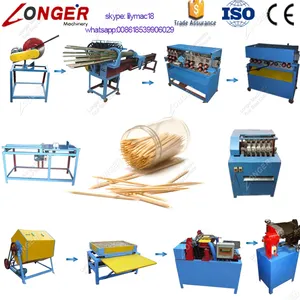 Factory Hot Selling Complete Making Production Line Toothpick Machine With 008618539906029