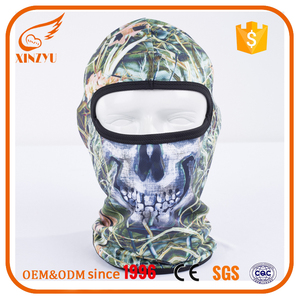 Passamontagna antivento integrale Ghost Skull Camo Face per moto Unisex - Product Image 5