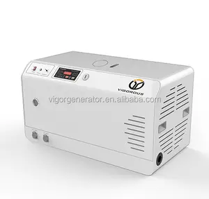 Commerciële 439cc 3 Fase Super Quiet Benzine Standby Generator 8000 Watt 400V/230V Voor Marine