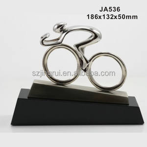 โมเดลคริสตัลรูปจักรยานขนาดจิ๋วสำหรับตกแต่งโต๊ะหรือบ้าน - Product Image 2