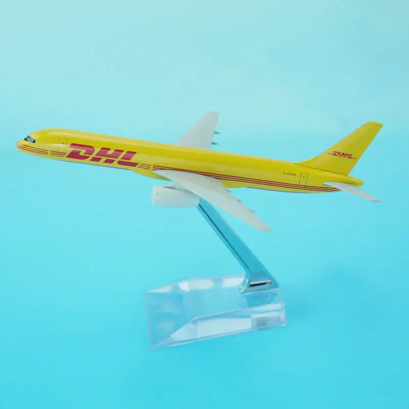 डीएचएल विमान मॉडल 1/300 16cm B757-200 कार्गो विमान के लिए बिक्री