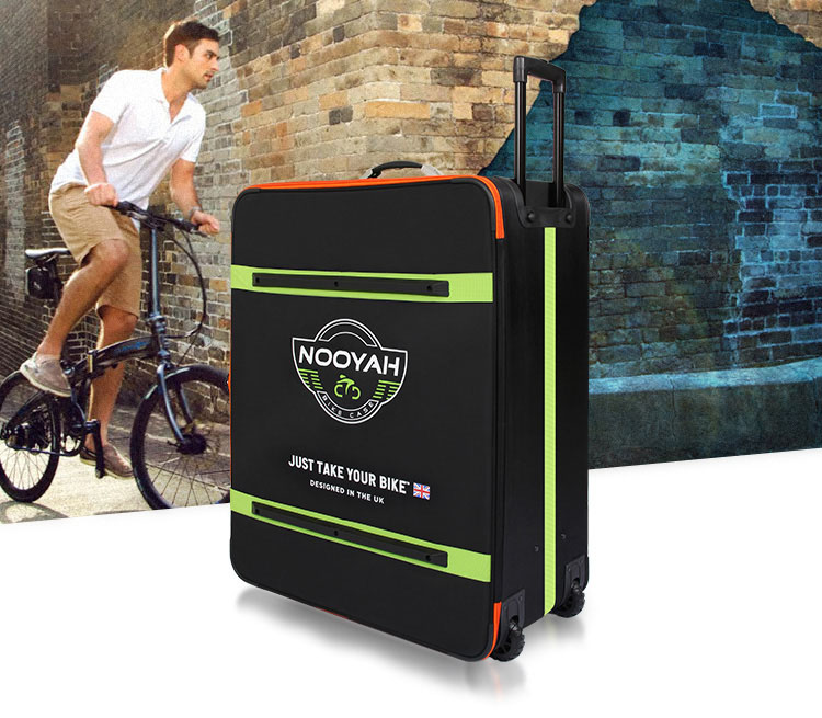 16 18 20 Inch Folding Bike Hard Case Trolley Travel Case - Durable