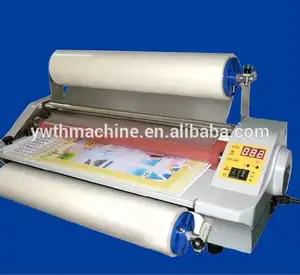 Rol besar diperpanjang mesin laminating 18 inch a2 + max tunggal atau double side laminating lebar 460mm