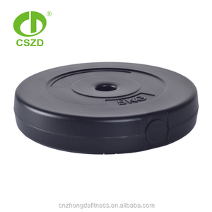 أطباق عالية الجودة مخصصة بشعار Excel للأسمنت الخرساني الوزن من البلاستيك المطاطي 10 ، 25 ، 2 ، تمرين رفع - Product Image 1