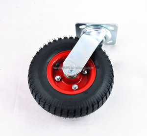 Quelle Werks produkte 2.50-4 Schwenk gummi Pneumatisches Reifen rollen rad - Product Image 4