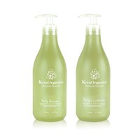 Keratin Hair Straightening El mejor champú y acondicionador de queratina sin sulfato Etiqueta privada