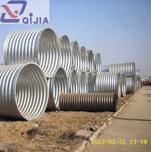 Tubo di Drenaggio Corrugato di Grande Diametro, <span class=keywords><strong>Tubi</strong></span> Flessibili Corrugati in <span class=keywords><strong>Acciaio</strong></span> - Product Image 5