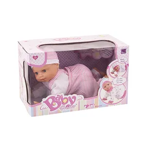 16 Zoll umwelt freundliche Silicon Reborn Crawl Dolls Elektrisches POP-Spielzeug für Kinder Bestes Weihnachts geschenk von China Factory