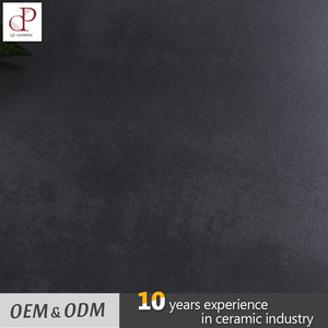 Tuiles Kuala Lumpur <span class=keywords><strong>Ciment</strong></span> <span class=keywords><strong>Imitation</strong></span> Antidérapant Carreaux De Sol En Céramique 600X600 Noir - Product Image 4