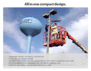 El mejor <span class=keywords><strong>precio</strong></span> de la buena calidad todo en una calle llevó las luces solares al aire libre - Product Image 5