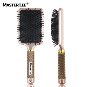 Masterlee Brand New ABS Rose Gold Scalp Massage Comb Glue Needle Paddle Comb <strong>Smooth</strong> Comb Detanling Hair <strong>Brush</strong> - Product Image 2