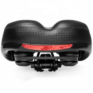 Mousse de bicyclette confortable, 1 pièce, pour <span class=keywords><strong>selle</strong></span> de vélo, rembourré, mousse à haute mémoire de forme, avec double boules en caoutchouc absorbant les chocs - Product Image 3