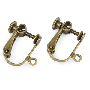 Chanfar 10 Paires/sac <span class=keywords><strong>Vis</strong></span> <span class=keywords><strong>Boucle</strong></span> <span class=keywords><strong>D</strong></span>'<span class=keywords><strong>oreille</strong></span> Clip Résultats <span class=keywords><strong>Fermoir</strong></span> <span class=keywords><strong>pour</strong></span> la Fabrication De Bijoux - Product Image 4