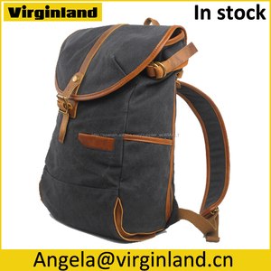 2060 Heavy Duty ocio <span class=keywords><strong>café</strong></span> mochila de viaje tipo <span class=keywords><strong>del</strong></span> bolso de la universidad para hombre - Product Image 5