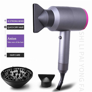 Sèche-cheveux professionnel 2 en 1 pour Salon de coiffure, en forme de marteau, souffle ionique négatif, vent chaud et froid - Product Image 4