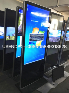 43 50 55 58 Inch Siêu Mỏng Máy Tính Tất Cả Trong Một Công Suất 10 Điểm Màn Hình Cảm Ứng Máy Nghe Nhạc Quảng Cáo Sàn Đứng Totem Lcd Quảng Cáo Hiển Thị - Product Image 2
