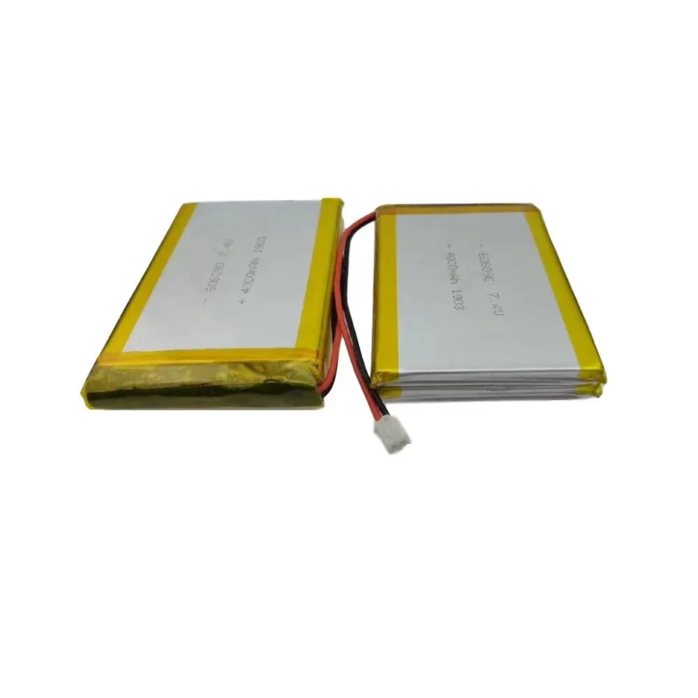 CE MSDS Đã Được Phê Duyệt 606090 2S1P 7.4V 4000Mah Li-ion Polymer Pin Cho GPS, Máy In Di Động