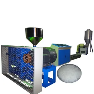 Single screw plastic recycling granulator machine/plastic granule making machine