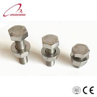 Best selling combination grade 8.8 astm a325 hex bolt