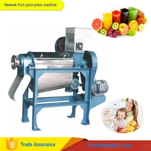 NEWEEK 500 kg extractor de pulpa de jugo de jengibre máquina de extracción de jugo de naranja