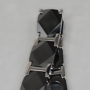 Nuovo <span class=keywords><strong>Design</strong></span> per il Mercato Giapponese e Coreano: Braccialetto Magnetico in Ceramica con Germanio 99,999% da 7,0mm - Product Image 2