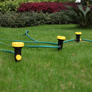 Draagbare Plastic Cover Jet Watering Nozzle Lage Druk Mini Mobiele Impact Gazon Tuin Irrigatie Systemen Micro <span class=keywords><strong>Sprinkler</strong></span>