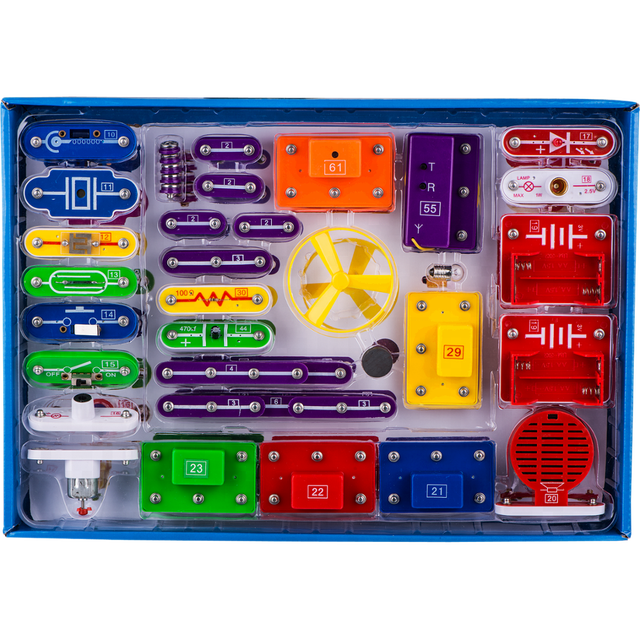 Electronic Block Educational Kits for Making Electronic Experiments