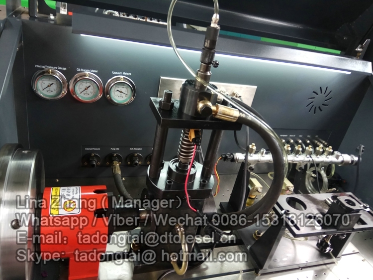 CR815 Inyector de riel común y banco de pruebas de bomba con sistema de prueba de Windows, EUI EUP, función opcional HEUI