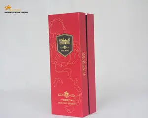 Завод прямых продаж Mullti-цвет опционный нестандартного grayboard вино подарочной коробке с magnent