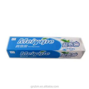 Pâte blanchissante pour les dents, produit d'hygiène