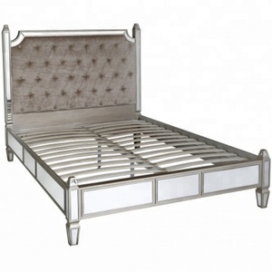 <strong>Mirrored</strong> <strong>Bedroom</strong> <strong>Set</strong> with Nibar Furnitureing Table Luxury Design <strong>Bedroom</strong> <strong>Furniture</strong> Wood Modern American Style Wooden Beds 5 <strong>Sets</strong> - Product Image 4