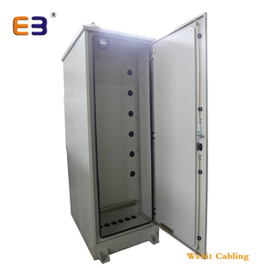 מגולוון גיליון IP55/IP65 חיצוני רשת שרת ארון + 19 ''ציוד חדר + סוללה חדר - Product Image 2