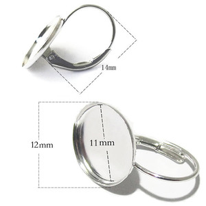 Señoras Beadsnice base ID 27369 Pendientes <span class=keywords><strong>de</strong></span> plata <span class=keywords><strong>de</strong></span> <span class=keywords><strong>ley</strong></span> 925 <span class=keywords><strong>de</strong></span> ajuste redondos aretes diseña cuadros para hacer el pendiente - Product Image 3