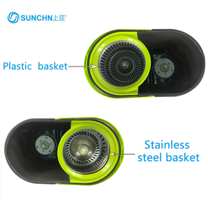 SUNCHN SCM-04A 2017 nouveau plancher facile vie 360 spin vadrouille rotatif vert microfibre tapis magique mop vu à la TÉLÉ - Product Image 1