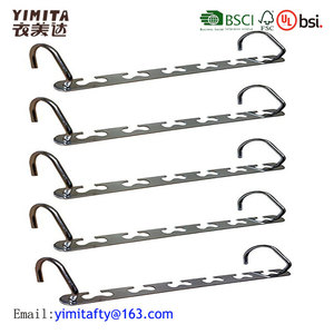 Space saver hangers 6 pack magic closet hangers space saver clothes closet suspension organizer - Product Image 4