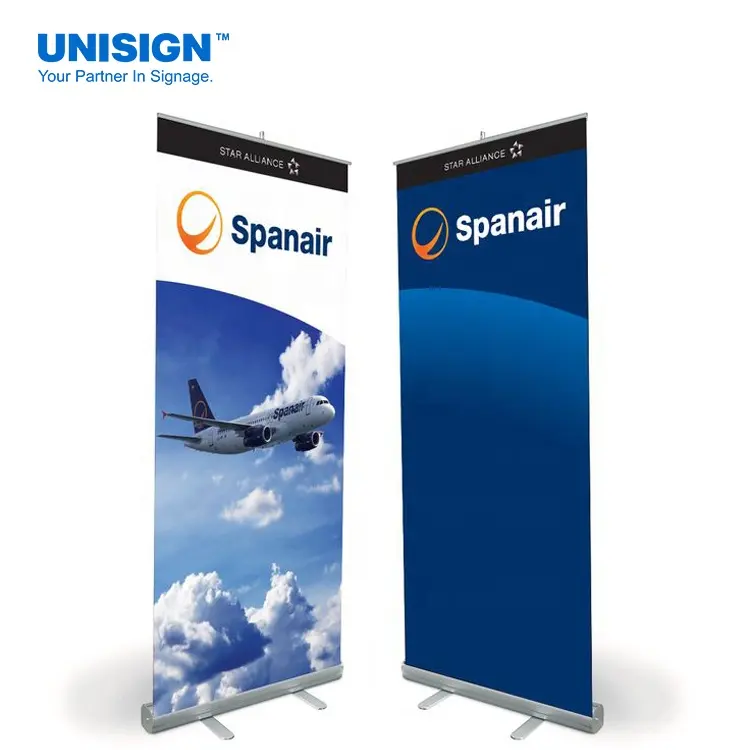 Goede Kwaliteit Aluminium Roll Up Display, Roll-up Banner Stand