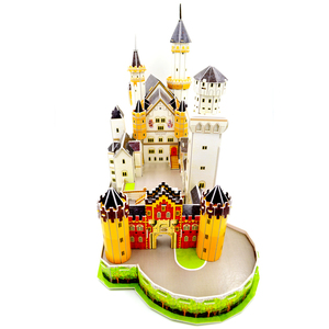 Offres Spéciales Jouets 3D Jigsaw Puzzles <span class=keywords><strong>Blanc</strong></span> <span class=keywords><strong>Maison</strong></span> Bâtiment Modèle Puzzle <span class=keywords><strong>Monde</strong></span> L'architecture 3D Puzzle Pour Enfants Et adultes - Product Image 6