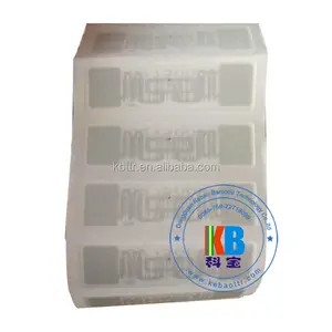 Ailen UHF RFID PVC paper self adhesive barcode printing RFID Label tag for CL4NX ribbon printer