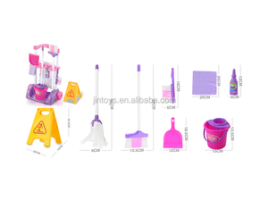 Jinming per bambini carrello di pulizia giocattolo con BO <span class=keywords><strong>aspirapolvere</strong></span> Set di plastica per la pulizia del giocattolo - Product Image 3