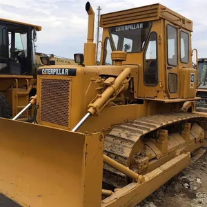 Caterpillar Bekas Harga Rendah D6D Crawler Dozer, Digunakan D6D/D6G/D6H Dalam Kondisi Bekerja