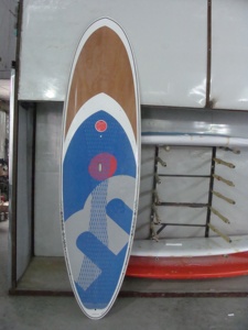 All Round Model 10 '6 " , 11', 32" * 4 1/2 "Tablas de surf de remo de pie de epoxi rígido Nuevo - Product Image 4